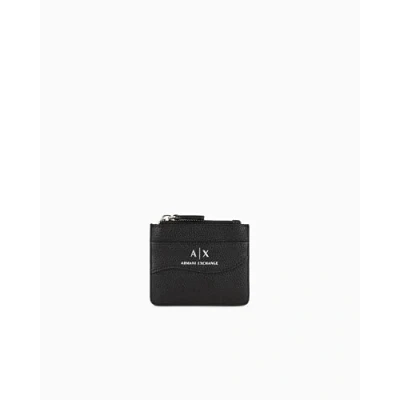 Afbeelding van Armani Exchange Credit CARD Holder Woman Portemonnee, Dames, Maat: One Size, Black