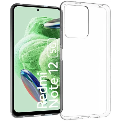 Afbeelding van Accezz Hoesje Geschikt voor Xiaomi Redmi Note 12 (4G) Siliconen Clear Backcover Transparant