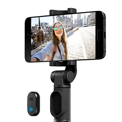 Afbeelding van Xiaomi Mi 2 in 1 Draadloze Bluetooth Selfie Stick/Camera Tripod Zwart