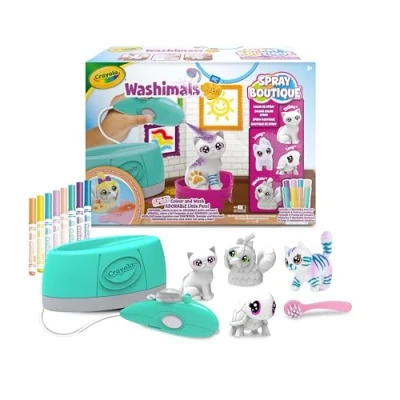 Image de Jeu créatif Crayola Washimals Spray Boutique