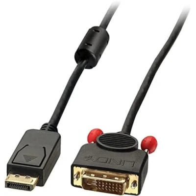 Afbeelding van LINDY DisplayPort Adapter [1x stekker 1x DVI D stekker] 41489