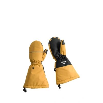 Afbeelding van Weedo Liodo LÖWE Wanten voor kinderen, Maat: 140 152, Golden brown black