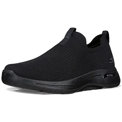 Afbeelding van Skechers Go Walk heren instapschoen zwart Maat 42