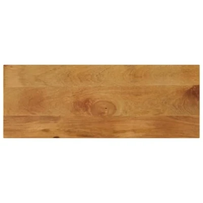 Afbeelding van Tafelblad rechthoekig 70x30x2,5 cm massief mangohout