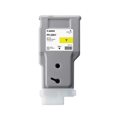 Afbeelding van Canon PFI 206Y Inktcartridge Geel