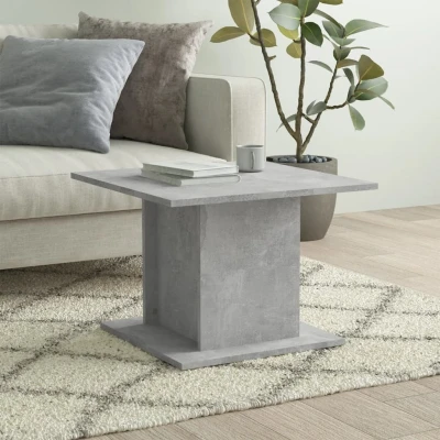 Afbeelding van Salontafel 55,5x55,5x40 cm spaanplaat betongrijs