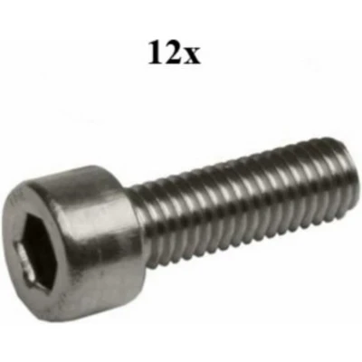 Afbeelding van Bofix Bout Inbus M8X30 Rvs (P12)