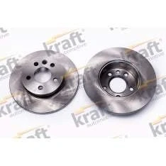 Afbeelding van KRAFT Remschijf 282,0, 282mm 18,0mm 5 volledig 6040195 701615301B,701615301E Remschijven