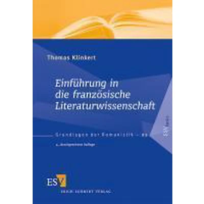 Afbeelding van Einführung in die französische Literaturwissenschaft