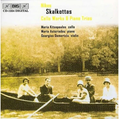 Afbeelding van Maria Kitsopoulos, Asteriadou, Georgios Demertzis Cello Works/Piano Trios (CD)