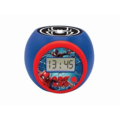 Afbeelding van Spiderman Projector wekker met timer 3380743083872