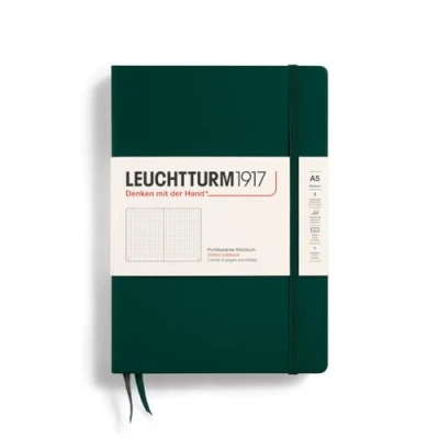 Afbeelding van Leuchtturm Notitieboek A5 Softcover Forest Green Gestippeld