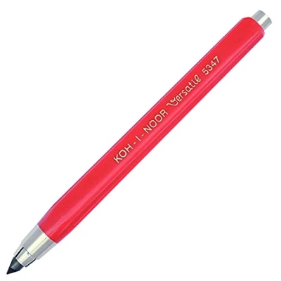 Afbeelding van Koh I Noor 5347 Mechanisch vulpotlood, diameter 5,6 mm, rood