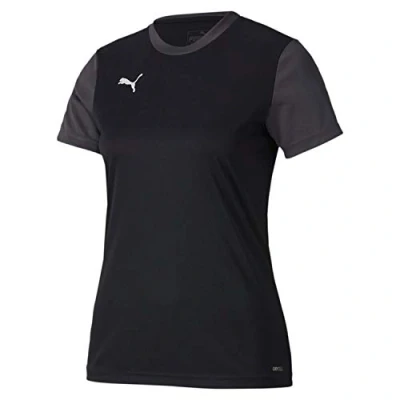 Afbeelding van Puma Teamgoal 23 Sideline Tee W T shirt voor dames, zwart asfalt, XL, asfalt