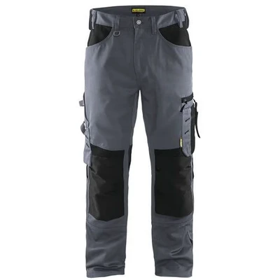 Image de Pantalon artisan sans poche flottante gris/noir