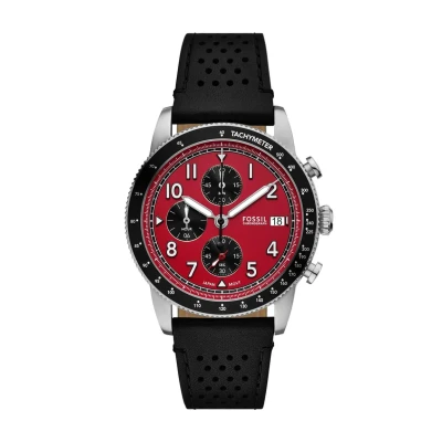 Afbeelding van Fossil heren Sport Tourer horloge FS6086 in de kleur Zilver