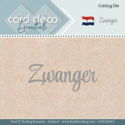 Afbeelding van Zwanger Cutting Dies by Card Deco Essentials