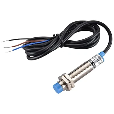 Afbeelding van Heschen Inductieve nabijheidssensor schakelaar M12 type LJ12A3 4 Z/AX detector mm 10 30 VDC 200 mA NPN normaal gesloten (NC) 3 draden
