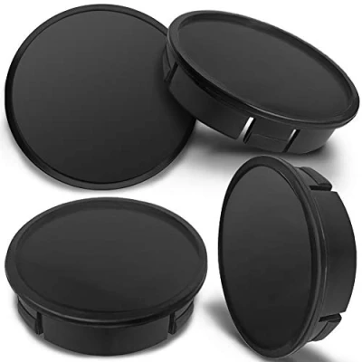 Afbeelding van Skino Eu 4 x 60 mm ABS Zwarte Naafdoppen Middendoppen Wieldoppen Auto Wielnaafafdekking Universele Wielnaafdop CX 0