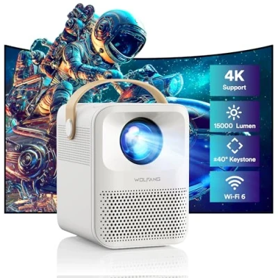 Afbeelding van WOLFANG WP01 Miniprojector 1080P Native 200 inch Display