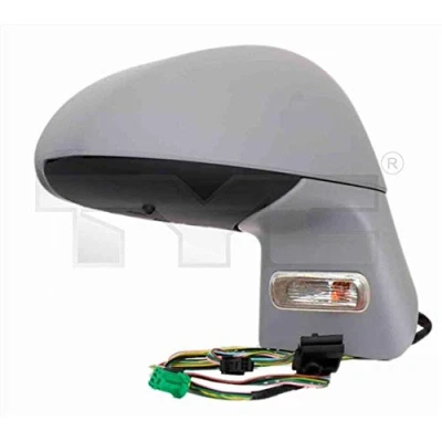 Afbeelding van Buitenspiegel Tyc 305 0120 Links Met grondlaag voor elek. spiegelverstelling, Bol vormig, Te verwarmen CITROËN: C4 I Hatchback