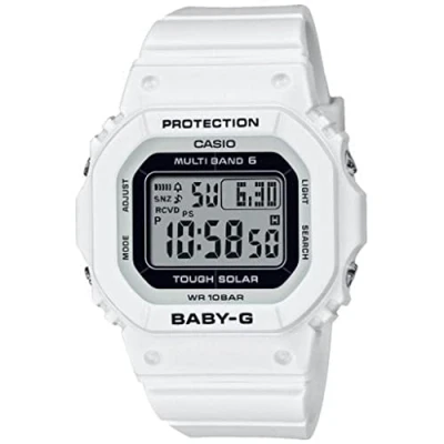 Image de Montre CASIO Baby G Urban Homme Blanc Quartz Etanchéité 10 Atm Design sportif a la mode