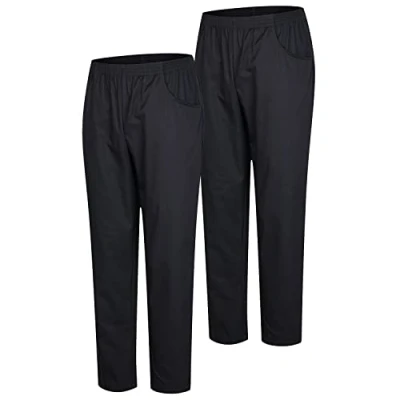 Afbeelding van Misemiya Set van 2 sanitaire broeken BZ 8312 broek uniseks (2 stuks), Zwart 21