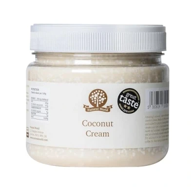 Afbeelding van Nutural World Kokoscrème (1 kg) Winnaar van de Great Taste Awards
