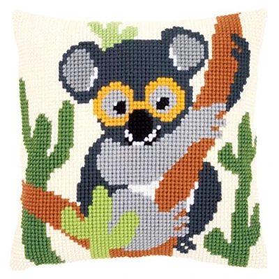 Afbeelding van Vervaco Koala Kruissteekkussen pakket