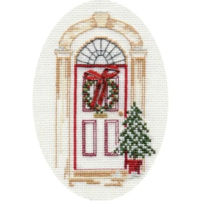 Afbeelding van Kerstkaart Bothy Threads Telwerk CDX 07