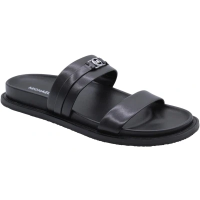 Afbeelding van Michael Kors Mandy FLAT Muiltjes, Dames, Maat: 37, Black Leer