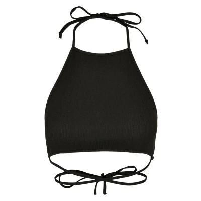 Afbeelding van Urban Classics Trapeze Cropped Top, Dames, Maat: 3XL, Black