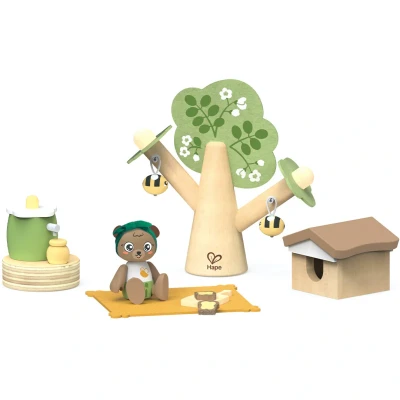 Afbeelding van Hape poppenhuis picknickset 14 delig