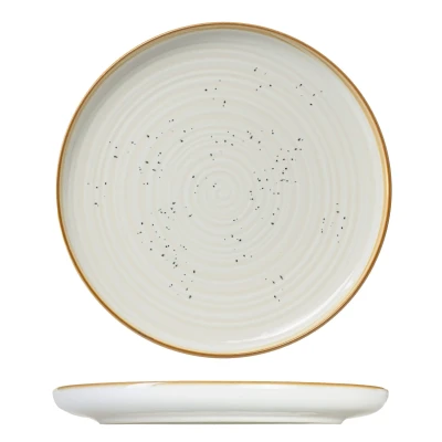 Afbeelding van Bord Baltic plat 6 st vanillekleurig