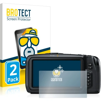 Afbeelding van BROTECT Screenprotector voor Blackmagic Pocket Cinema Camera 6K Folie Beschermfolie matte (2 Stuks)