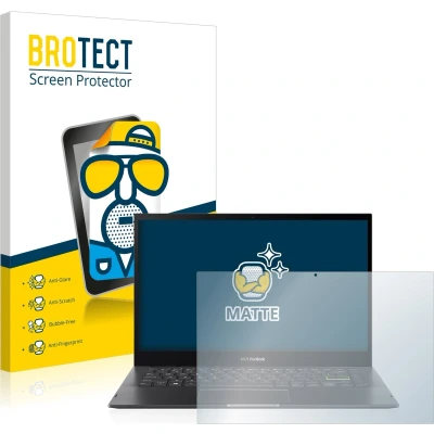 Afbeelding van BROTECT Screenprotector voor ASUS VivoBook Flip 14 TP470 Folie Beschermfolie matte