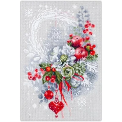 Afbeelding van Magic Needle borduurpakket Winter Caprice 200 246 telpatroon
