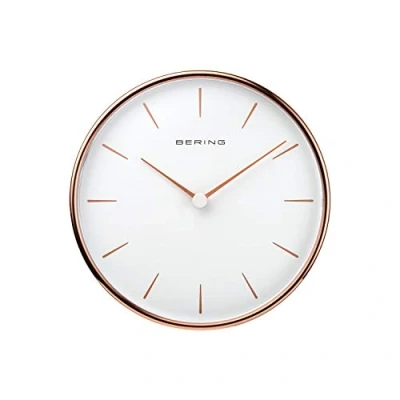 Afbeelding van BERING Wandklok voor dames en heren met kwartsuurwerk Woondecoratiecollectie kunststof glas 90292 64R