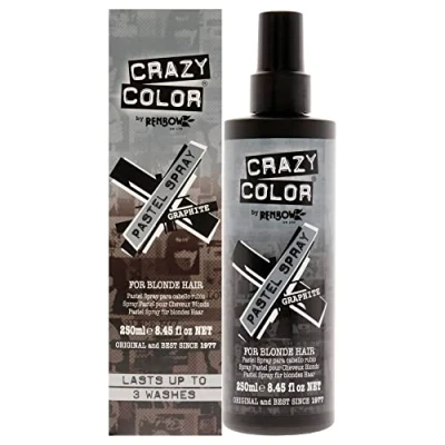 Afbeelding van Crazy Color Pastel Spray Graphite 250ml