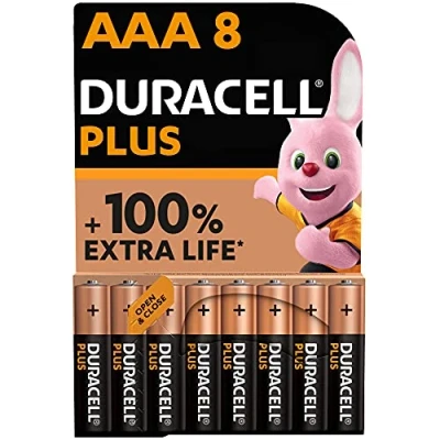 Image de Duracell Plus 100% Aa Lr06 X8