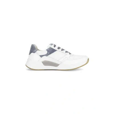 Afbeelding van Gabor 958 Sneakers Leer Dames Wit Maat 44