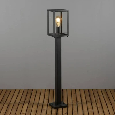 Afbeelding van Konstsmide 7350 750 Carpi schwarz Buitenlamp (wand) E27 60.0000000000000 W Zwart