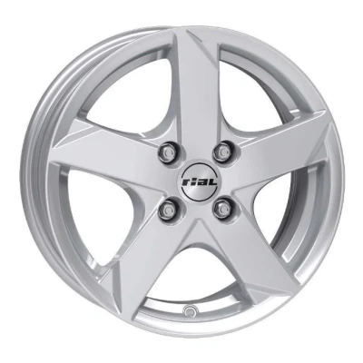 Afbeelding van RIAL 4 gat 14duim 100mm lichtmetalen Velg Kodiak polar zilver KK55447L61 0