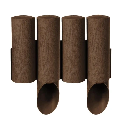 Afbeelding van Cellfast Garden Lawn Edge Border Palissade Plastic met houten structuur