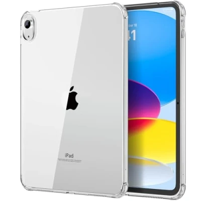 Afbeelding van MoKo Clear iPad 10e generatie Case, 10 Slim &amp; Lightweight Soft TPU Anti kras Back met Shockproof Impact Resistant Raised Edge voor Case 2022,