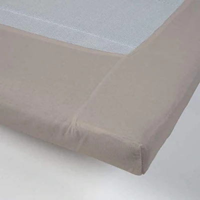 Afbeelding van Day Dream topdek hoeslaken strijkvrij katoen 90 x 200 Zand