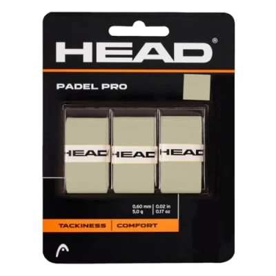 Afbeelding van Head Padel Pro Comfort overgrips 1pack van 3 GRIJS