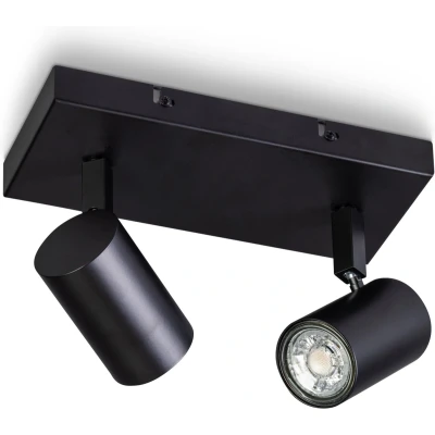 Afbeelding van ETH The Common Spot GU10 2 Lichtbronnen op balk Zwart