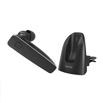Afbeelding van Hama In Ear headset Mobiele telefoon Bluetooth Mono Zwart Volumeregeling