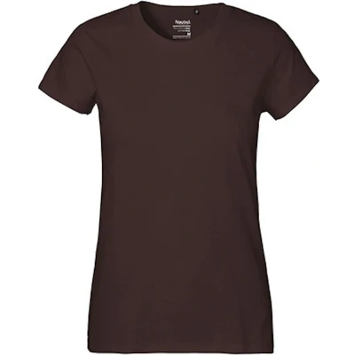 Afbeelding van Neutral Ladies ́ Classic T Shirt NE80001 brown